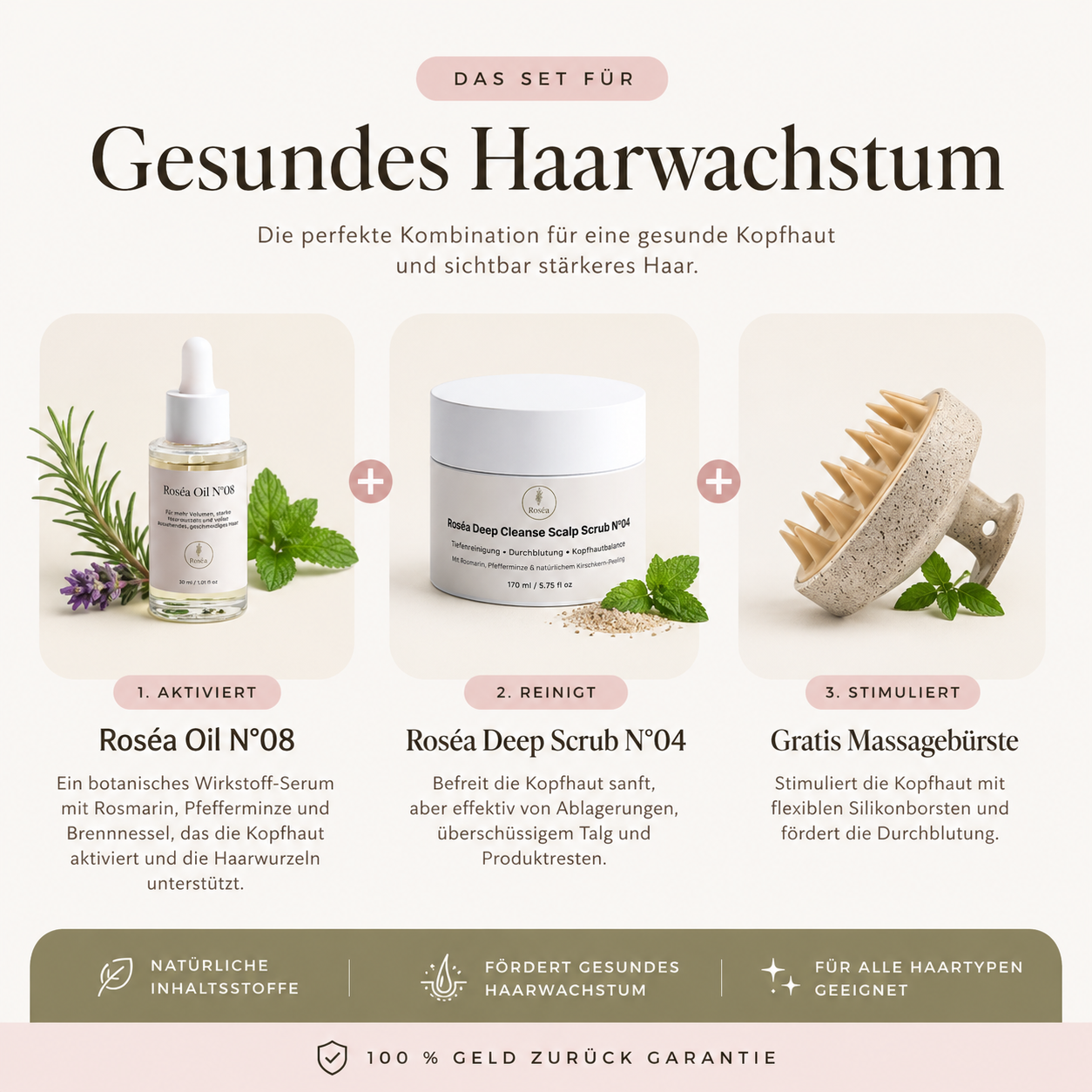 Roséa Healthy Hair Growth Bundle